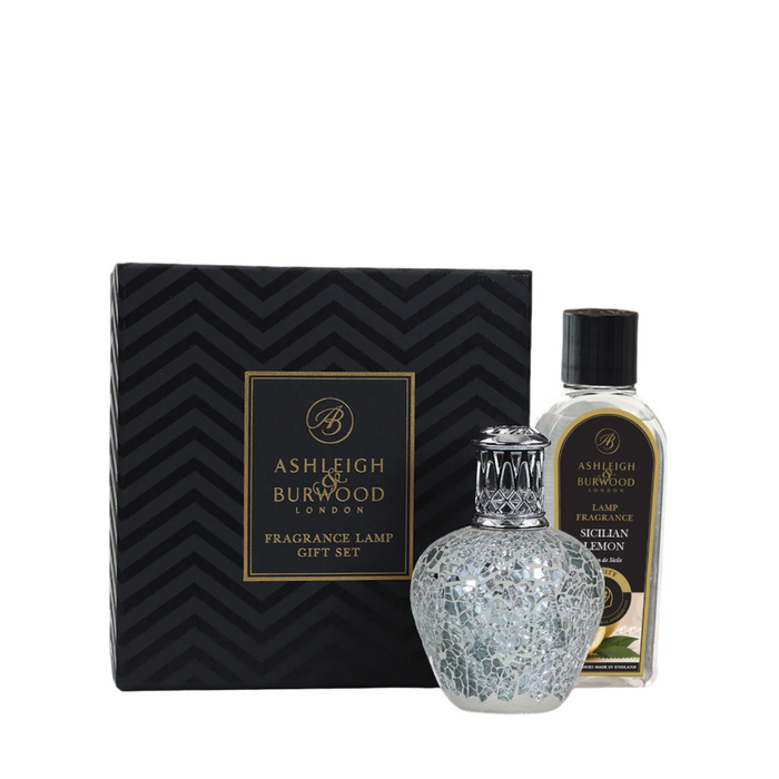 Ashleigh & Burwood: Fragrance Lamp Gift Set - Luminosity & Sicilian Lemon Lamp Gift Set - Home Fragrance - Ashleigh & Burwood - Bumbletree