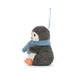 Jellycat Peanut Penguin Decoration - Plush - Jellycat - Bumbletree