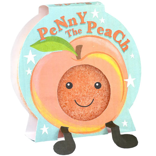 Penny The Peach Buddy Buffer Shower Sponge - Bath & Body - Bomb Cosmetics - Bumbletree