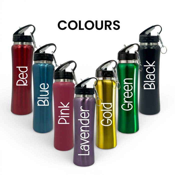 Personalised Stainless Steel Insulated Water Bottle - Gifts - Bumbletree - Bumbletree