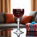 Personalised Happy 65th Birthday Crystal-Cut Wine Glass - Gifts - Bumbletree - Bumbletree