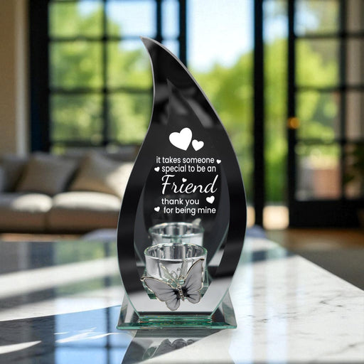 Personalised Special Friend Butterfly Tealight Holder - Home Fragrance - Bumbletree - Bumbletree