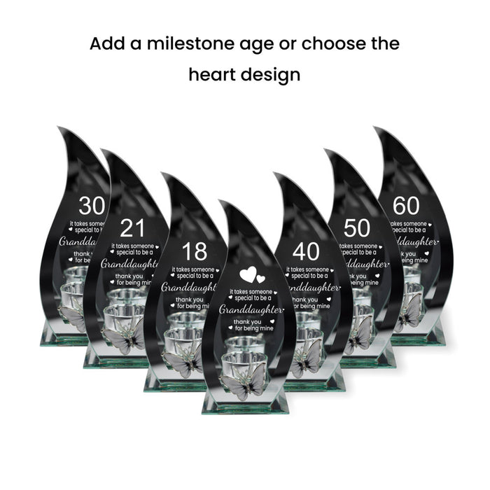 Personalised Special Granddaughter Butterfly Tealight Holder - Home Fragrance - Bumbletree - Bumbletree