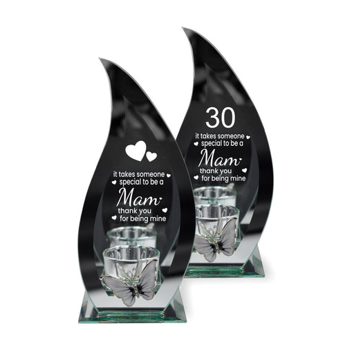 Personalised Special Mam Butterfly Tealight Holder - Home Fragrance - Bumbletree - Bumbletree