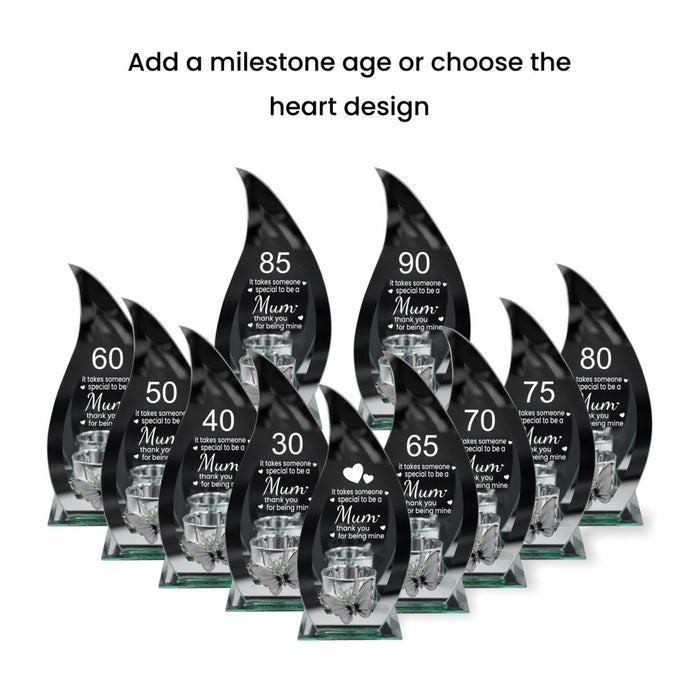 Personalised Special Mum Butterfly Tealight Holder - Home Fragrance - Bumbletree - Bumbletree