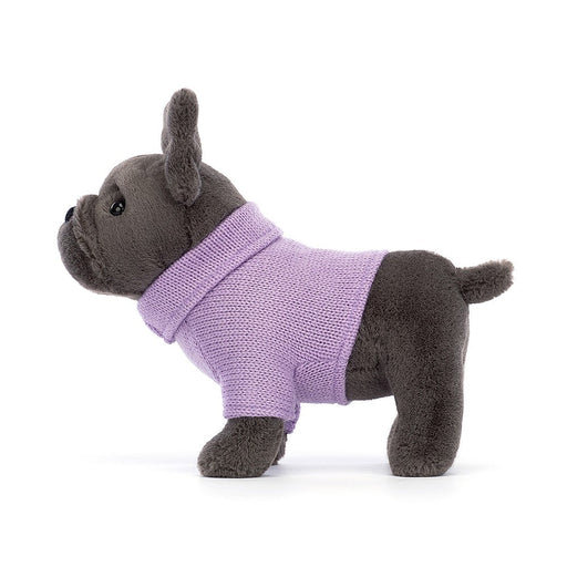 Jellycat Sweater French Bulldog Purple - Plush - Jellycat - Bumbletree