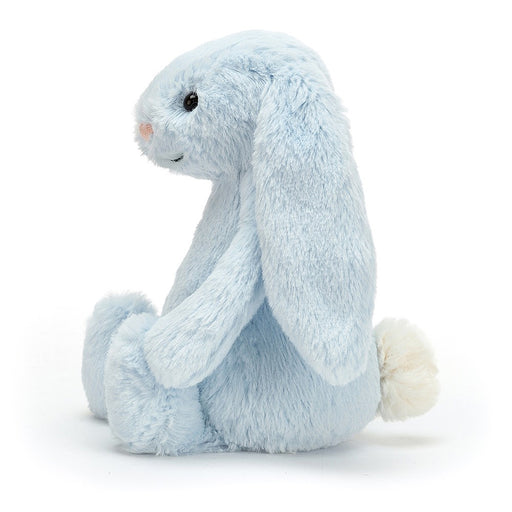 Jellycat Bashful Blue Bunny Rattle - Plush - Jellycat - Bumbletree