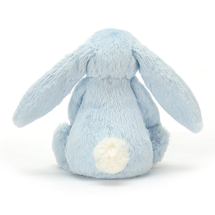 Jellycat Bashful Blue Bunny Rattle - Plush - Jellycat - Bumbletree
