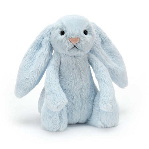 Jellycat Bashful Blue Bunny Rattle - Plush - Jellycat - Bumbletree