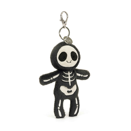 Jellycat Skeleton Bob Bag Charm - Plush - Jellycat - Bumbletree