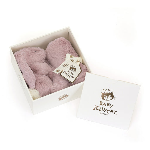 Jellycat Bashful Luxe Bunny Rosa Soother - Plush - Jellycat - Bumbletree
