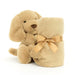Jellycat Bashful Toffee Puppy Soother - Plush - Jellycat - Bumbletree