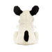 Jellycat Bashful Black & Cream Puppy Soother - Plush - Jellycat - Bumbletree