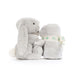 Jellycat Bashful Silver Bunny Soother - Plush - Jellycat - Bumbletree