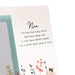 'Nan' Floral Glass Photo Frame 4" x 6" - Gifts - Bumbletree - Bumbletree