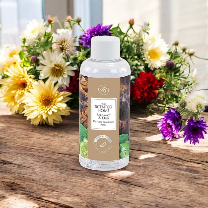 Ashleigh & Burwood: Reed Diffuser Refill - Bergamot & Oud 150ml - Home Fragrance - Ashleigh & Burwood - Bumbletree
