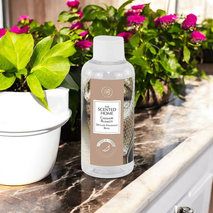 Ashleigh & Burwood: Reed Diffuser Refill - Cashmere Blankets 150ml - Home Fragrance - Ashleigh & Burwood - Bumbletree