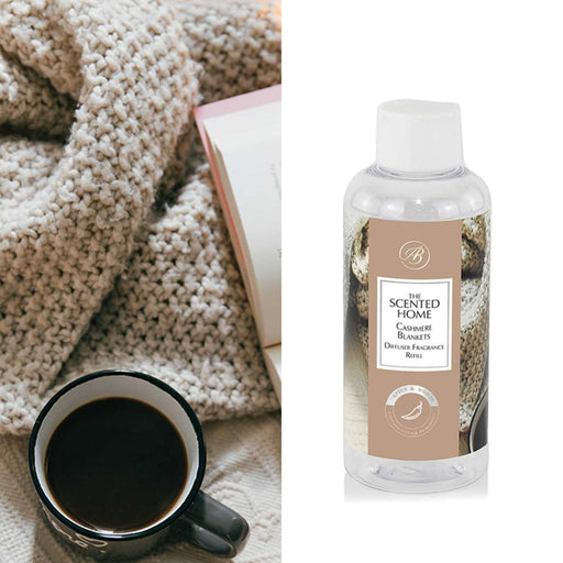 Ashleigh & Burwood: Reed Diffuser Refill - Cashmere Blankets 150ml - Home Fragrance - Ashleigh & Burwood - Bumbletree
