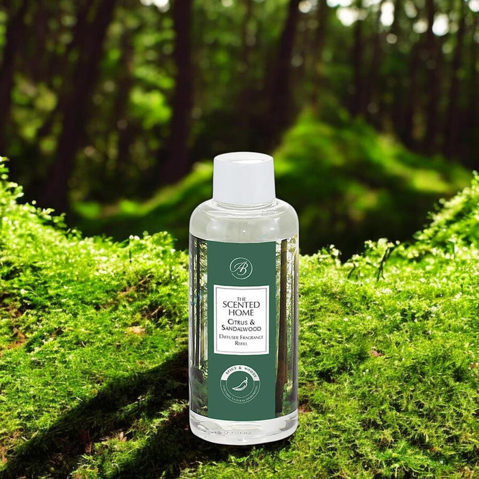 Ashleigh & Burwood: Reed Diffuser Refill - Citrus & Sandalwood 150ml - Home Fragrance - Ashleigh & Burwood - Bumbletree