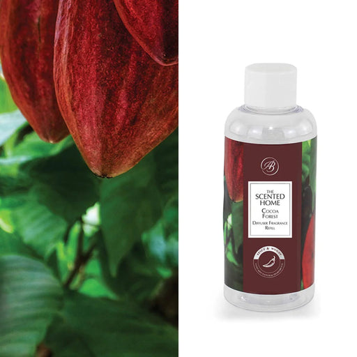 Ashleigh & Burwood: Reed Diffuser Refill - Cocoa Forest 150ml - Home Fragrance - Ashleigh & Burwood - Bumbletree