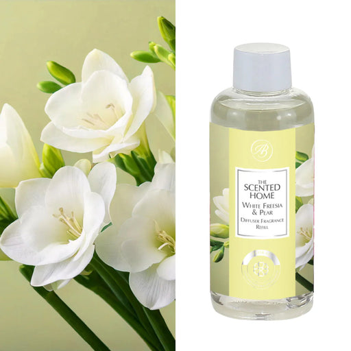 Ashleigh & Burwood: Reed Diffuser Refill - Freesia & Pear 150ml - Home Fragrance - Ashleigh & Burwood - Bumbletree