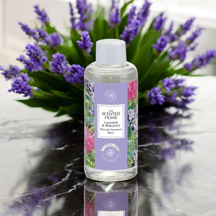 Ashleigh & Burwood: Reed Diffuser Refill - Lavender & Bergamot 150ml - Home Fragrance - Ashleigh & Burwood - Bumbletree