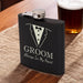 'Groom, Always In My Heart' - Engraved Hip Flask - Gifts - Bumbletree - Bumbletree