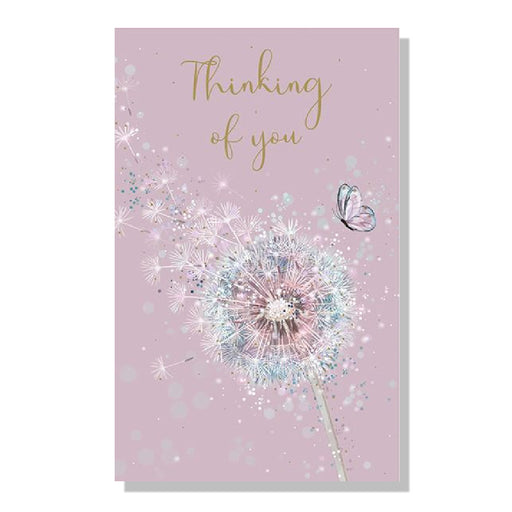 Thinking Of You Card With Daisy And Butterfly Design