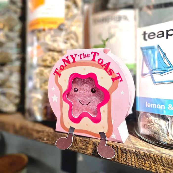 Tony The Toast Buddy Buffer Shower Sponge - Bath & Body - Bomb Cosmetics - Bumbletree