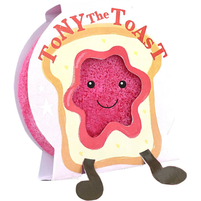 Tony The Toast Buddy Buffer Shower Sponge - Bath & Body - Bomb Cosmetics - Bumbletree