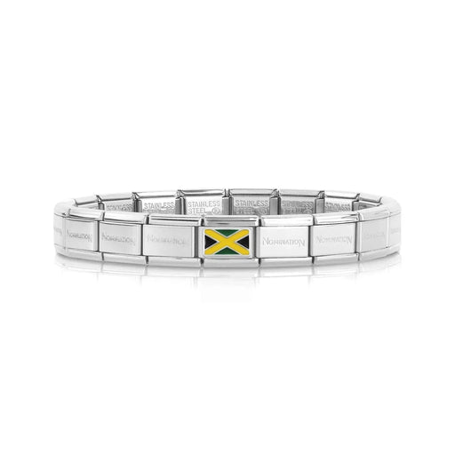NOMINATION Classic Silver Jamaica Flag Charm - Charms - Nomination - Bumbletree