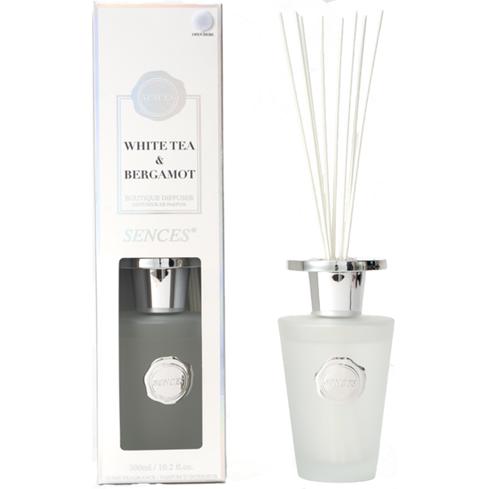Baltus Sences Luxury Reed Diffuser - White Tea & Bergamot 300ml– Bumbletree