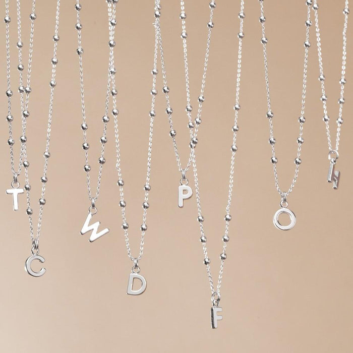 Joma Jewellery Alphabet A Little 'F' Necklace - Jewellery - Joma Jewellery - Bumbletree