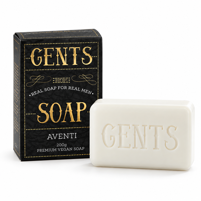 Gents Ombre Aventi Vegan Soap Slice - 200g - Bath & Body - Bumbletree - Bumbletree
