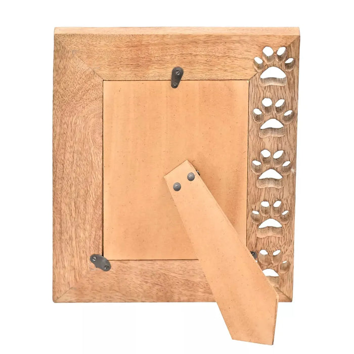 Paw Print Wooden Photo Frame 5" x 7" - Homeware - Bumbletree - Bumbletree