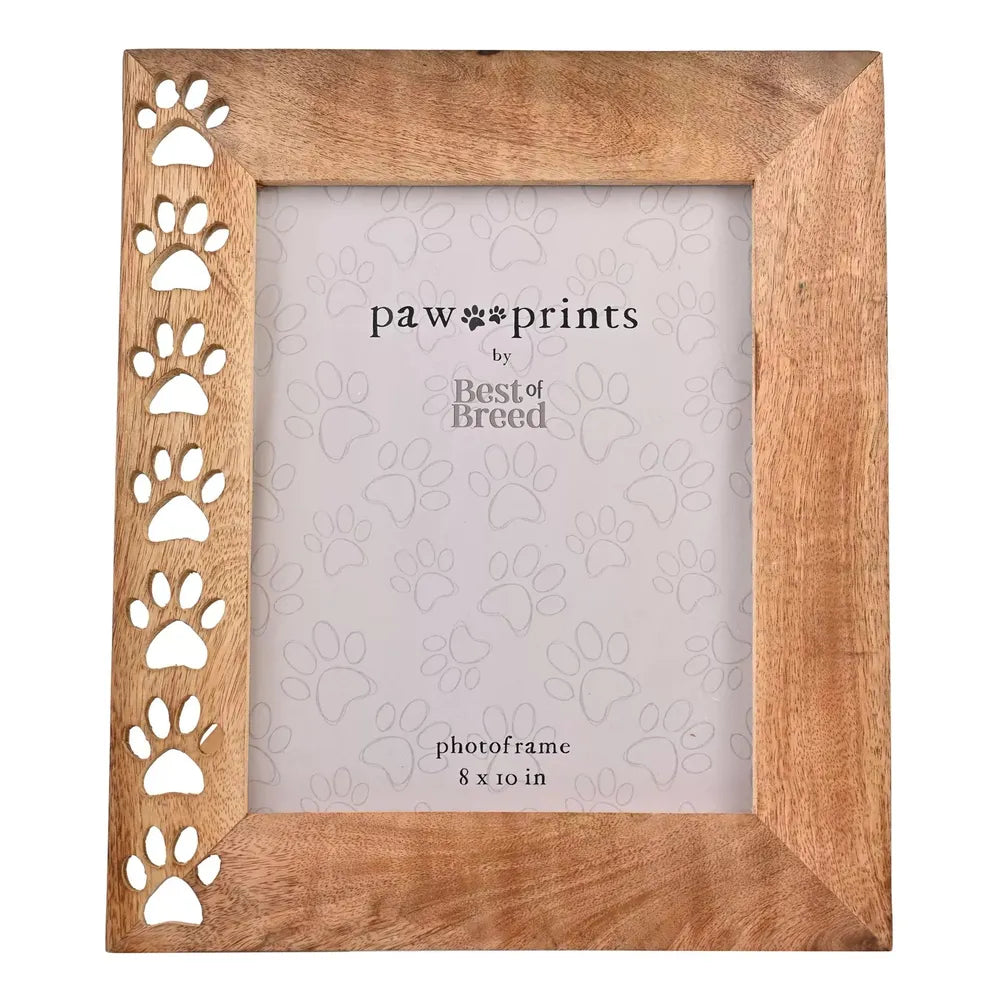 Paw Photo Frame Paw Print Wooden Photo Frame 8