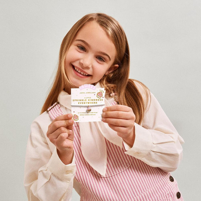Joma Jewellery Kids' A Little Jomees 'Sprinkle Kindness Everywhere' Bracelet