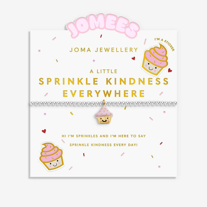 Joma Jewellery Kids' A Little Jomees 'Sprinkle Kindness Everywhere' Bracelet