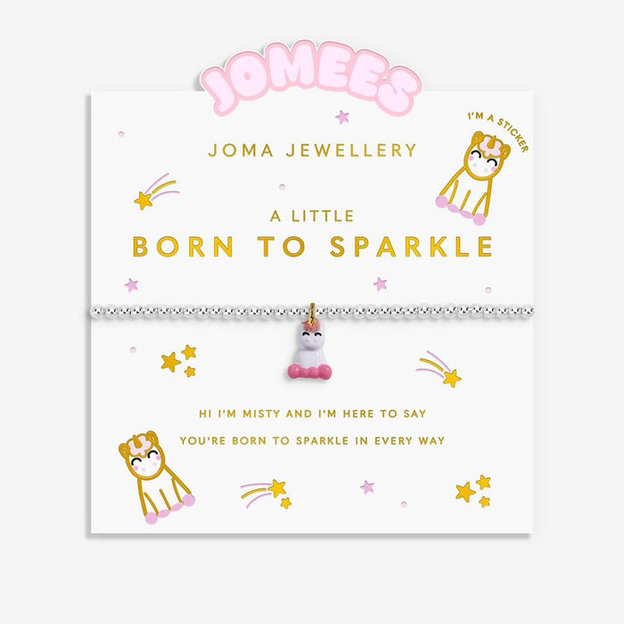Joma Jewellery Kids' A Little Jomees 'Born To Sparkle' Bracelet