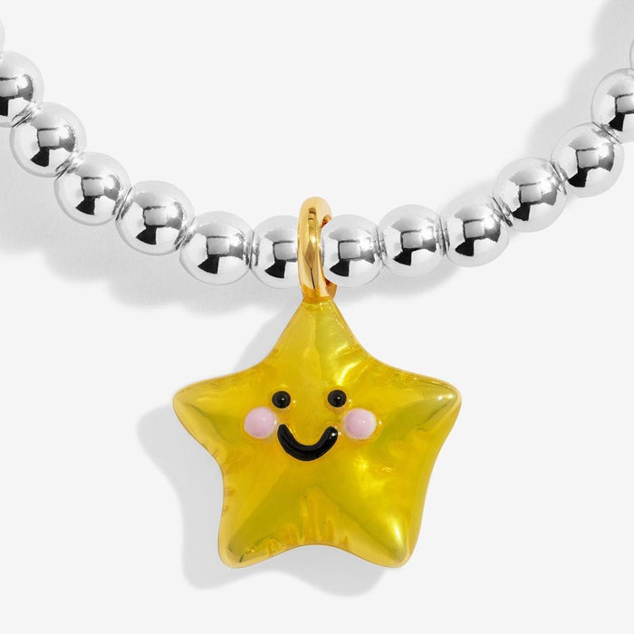 Joma Jewellery Kids' A Little Jomees 'Have A Star-Tastic Birthday!' Bracelet