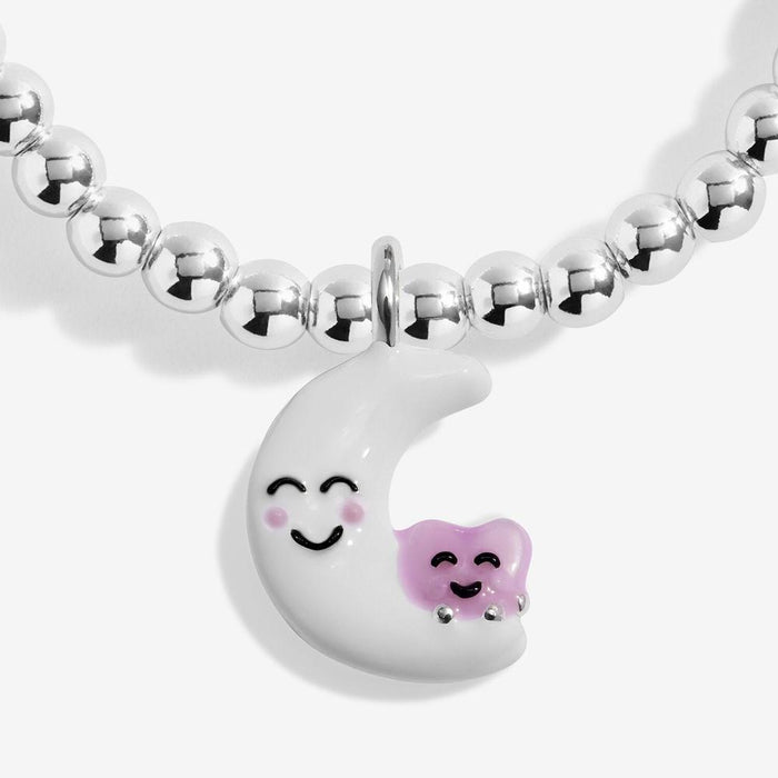 Joma Jewellery Kids' A Little Jomees 'Love You To The Moon And Back' Bracelet