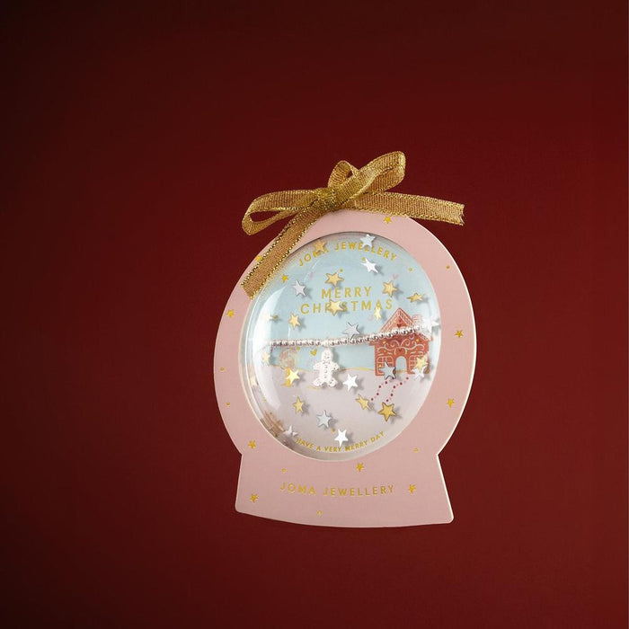 Joma Jewellery Kids' Snowglobe A Little 'Merry Christmas' Bracelet