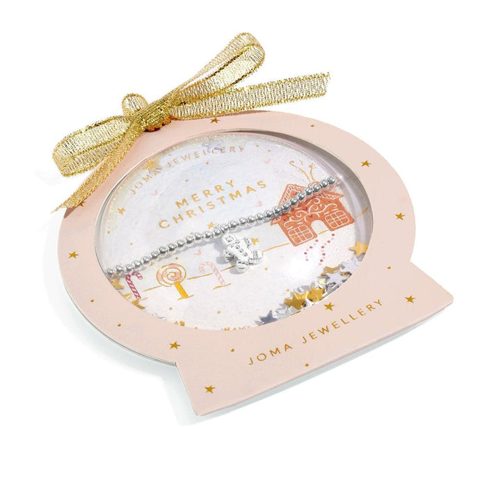 Joma Jewellery Kids' Snowglobe A Little 'Merry Christmas' Bracelet