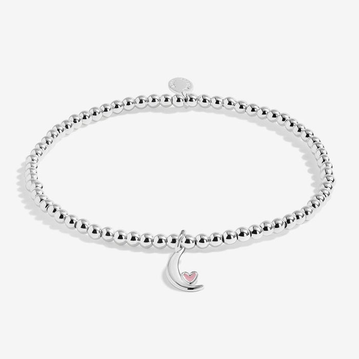 Joma Jewellery Kids' A Little Confetti 'Love You To The Moon And Back' Bracelet
