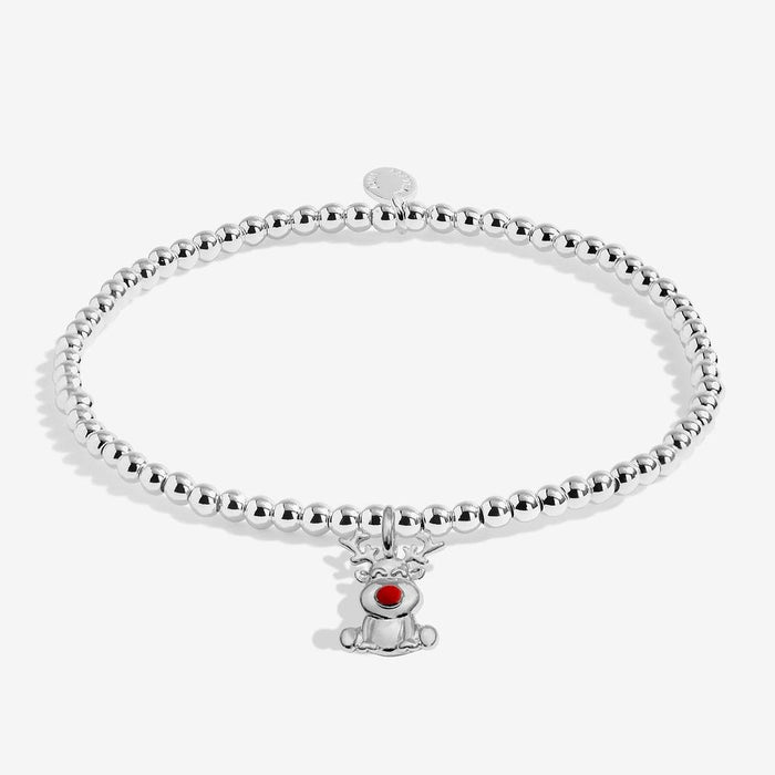 Joma Jewellery Kids' Christmas A Little 'Rudolph The Red Nosed Reindeer' Bracelet