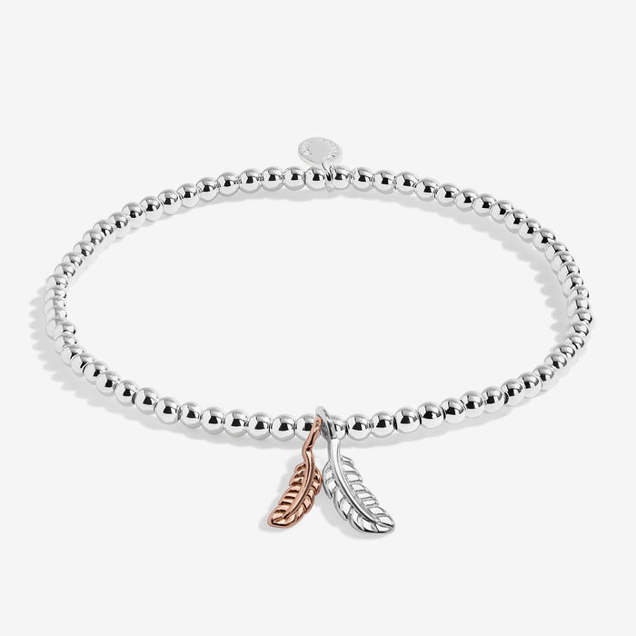 Joma Jewellery Kids' A Little 'Feathers Appear When Loved Ones Are Near' Bracelet