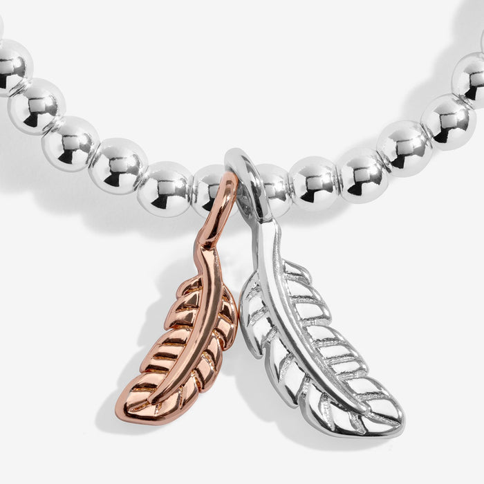 Joma Jewellery Kids' A Little 'Feathers Appear When Loved Ones Are Near' Bracelet