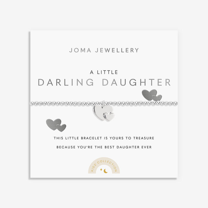 Children's A Little Darling Daughter Bracelet Pale Purple - Jewellery - Joma Jewellery - Bumbletree
