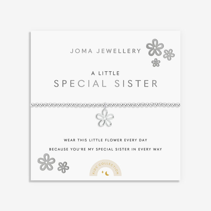 Children's A Little Special Sister Bracelet Lilac - Jewellery - Joma Jewellery - Bumbletree