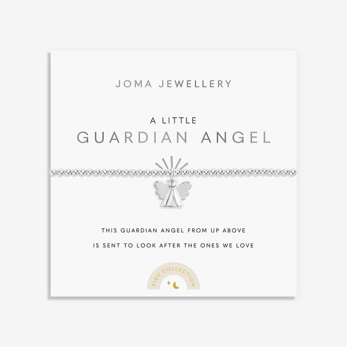 Children's A Little Guardian Angel Bracelet White - Jewellery - Joma Jewellery - Bumbletree